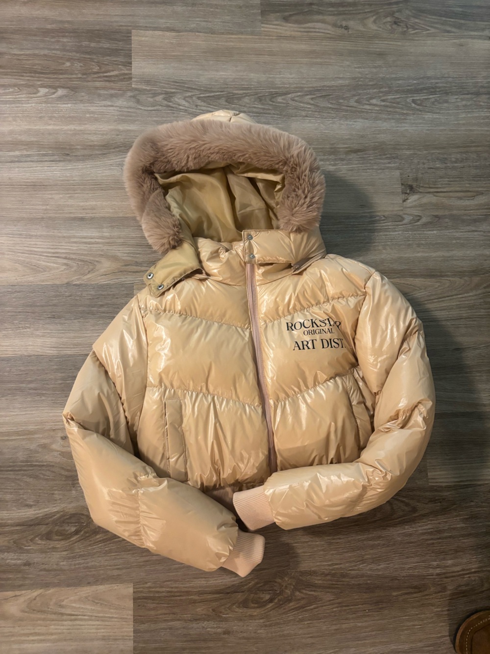 Rockstar Brand Beige Shiny